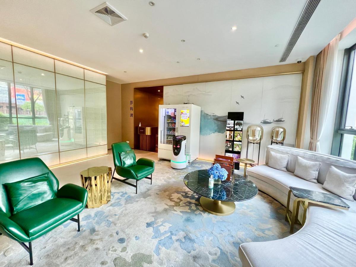 Sincere Residence Changfeng - Changfeng Ecological Business District - Near Exit 3 Of Changfeng Park Station On Subway Line 15 Shanghai Exterior photo