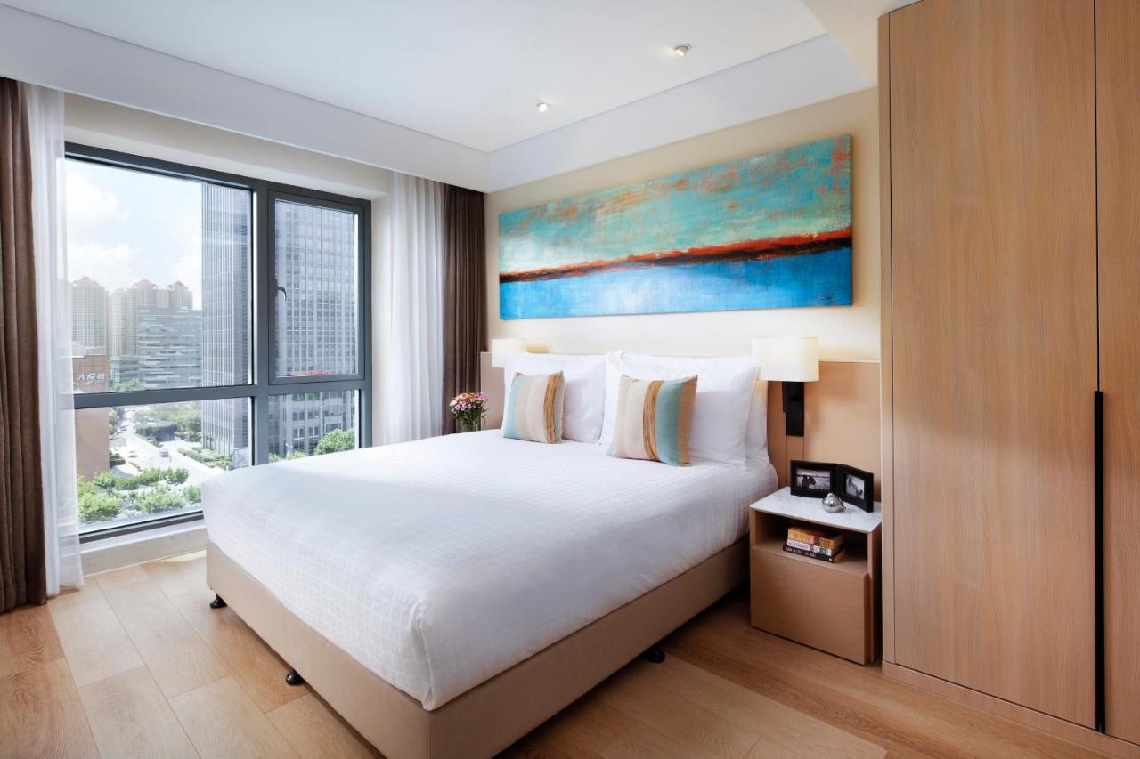 Sincere Residence Changfeng - Changfeng Ecological Business District - Near Exit 3 Of Changfeng Park Station On Subway Line 15 Shanghai Exterior photo